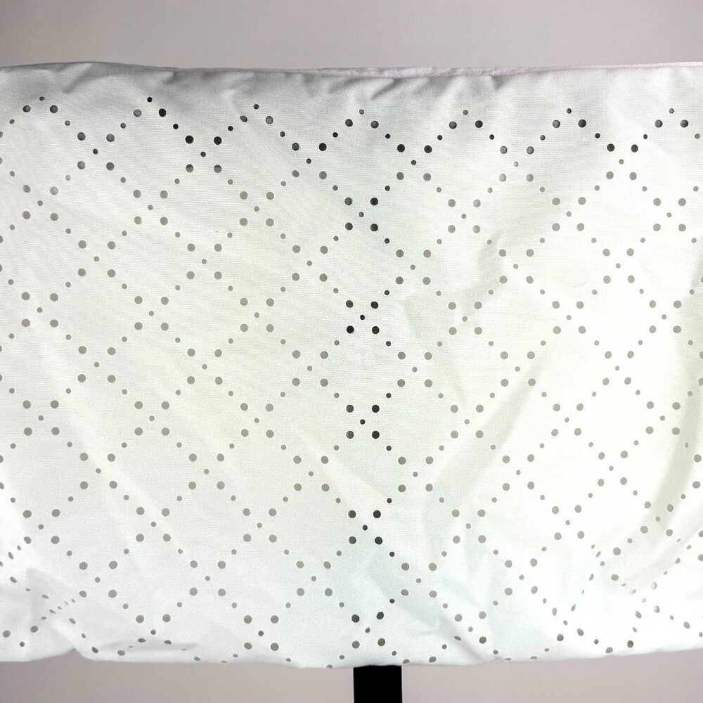 Authentic Chanel White Perforated Breathable Zipp… - image 4